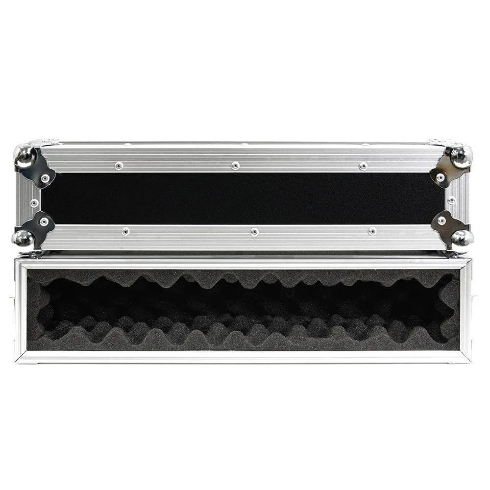 SA-PTR-2U - 2 Space Pro Audio DJ Road Rack Case - Pro Tour Grade  2U Vertical Amplifier Case