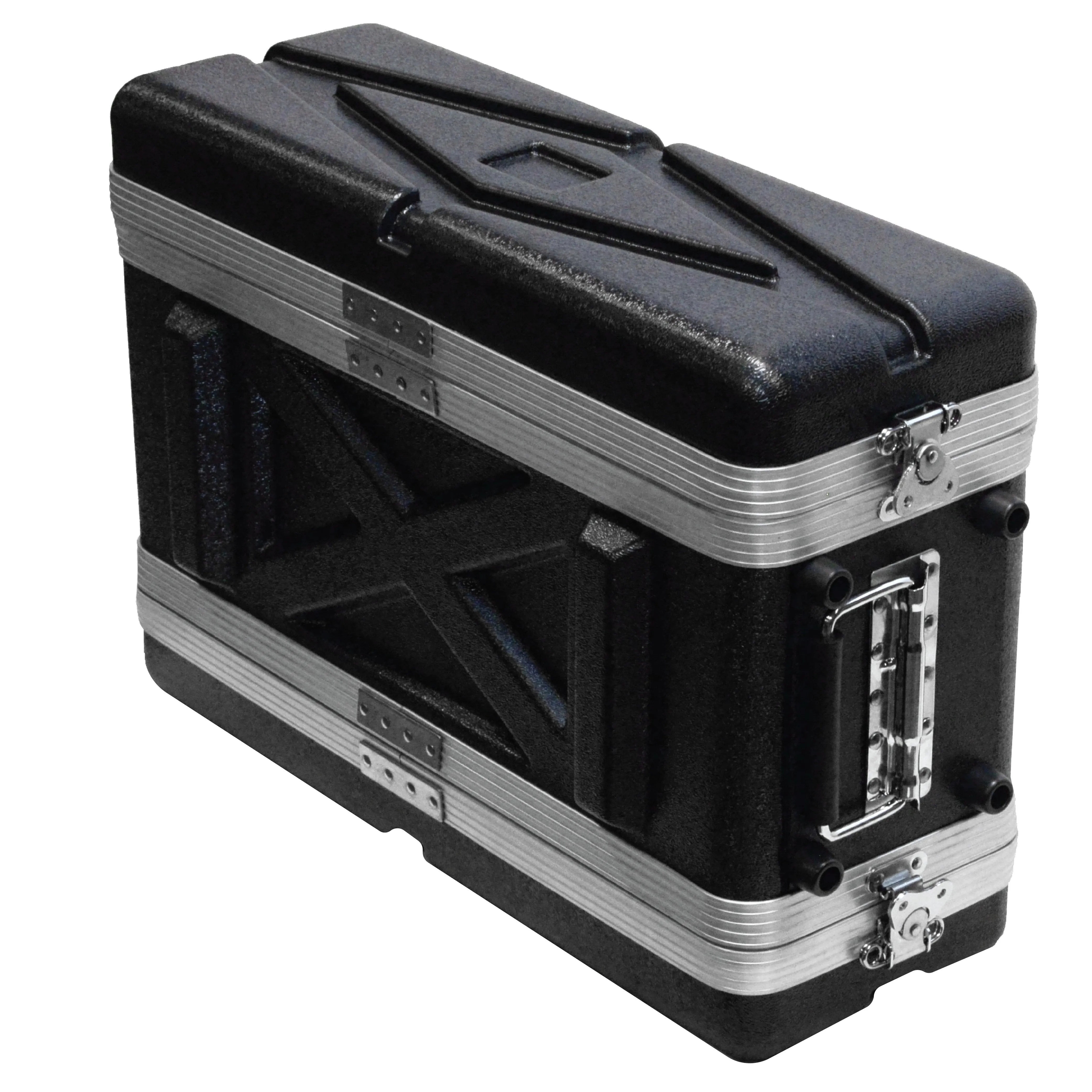 SALWR3S - Lightweight 3 Space Compact ABS Rack Case - 3U PA DJ Shallow Rack Case