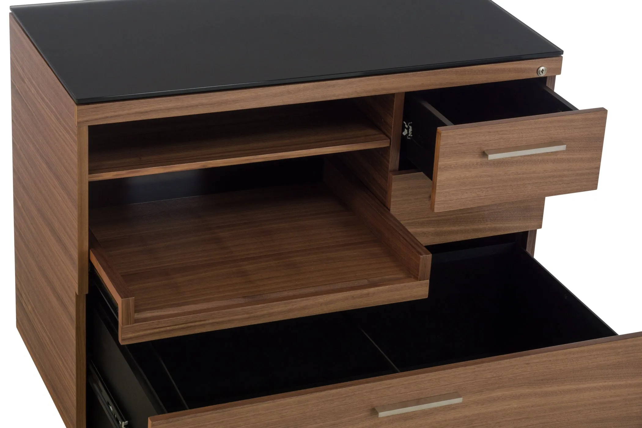 Sequel 20 Walnut Multi-Function Cabinet