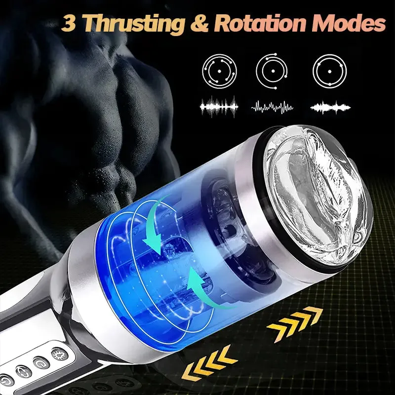 Smart Sensor Retractable Swivel Masturbation Cup