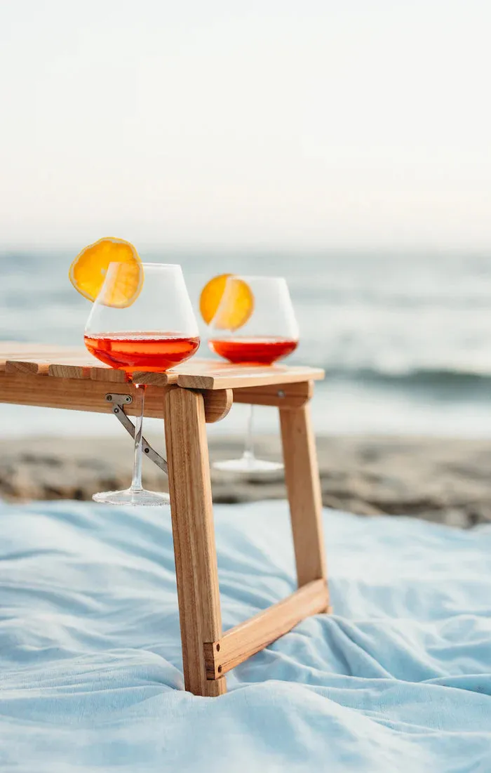 The folding table