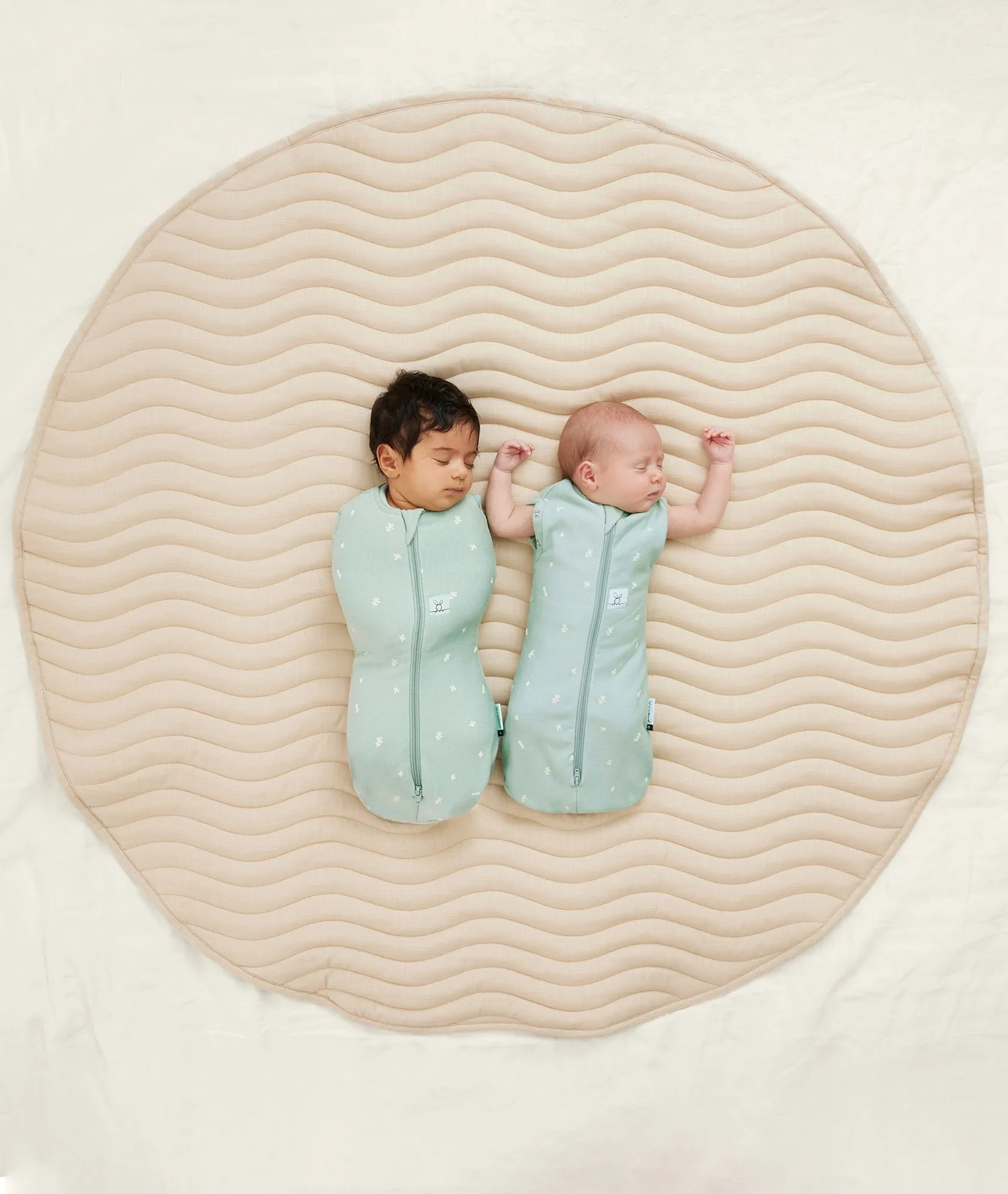 Tiny Baby Cocoon Swaddle Bag 1.0 TOG Sage