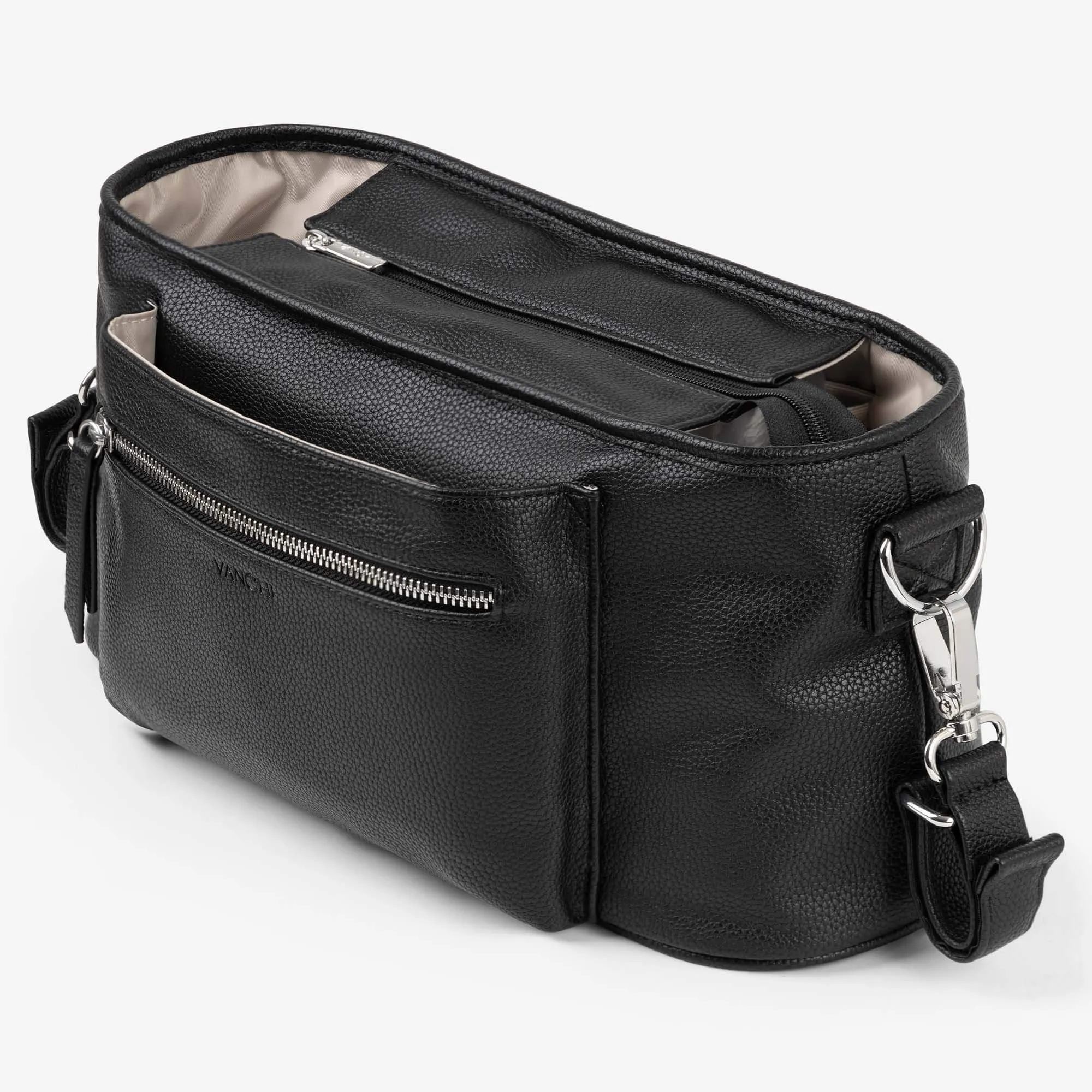 VANCHI Pram Caddy - Black
