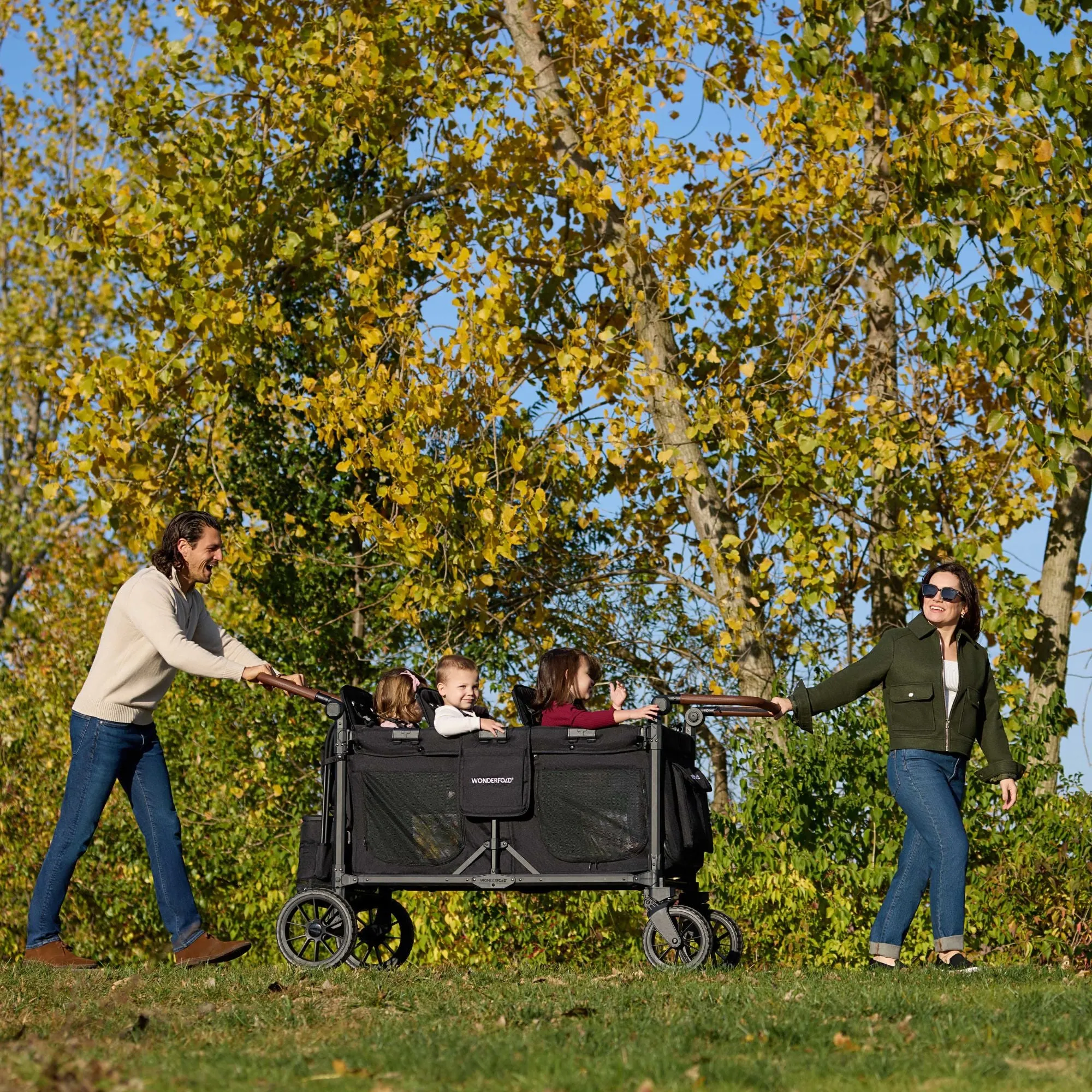 W6 Luxe Pro Stroller Wagon