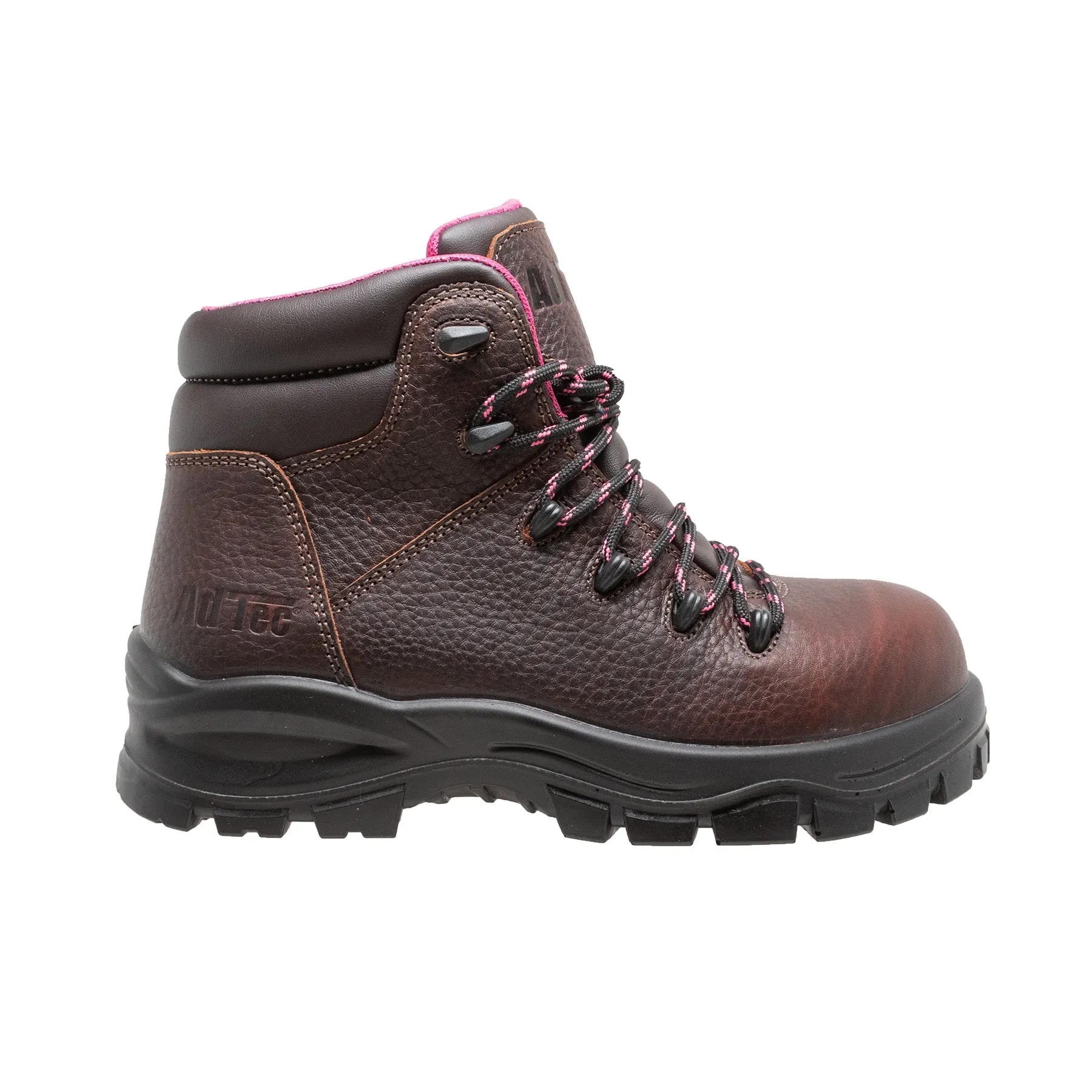Women's 6" Waterproof Composite Safety Toe Work Boot - 8903-BR