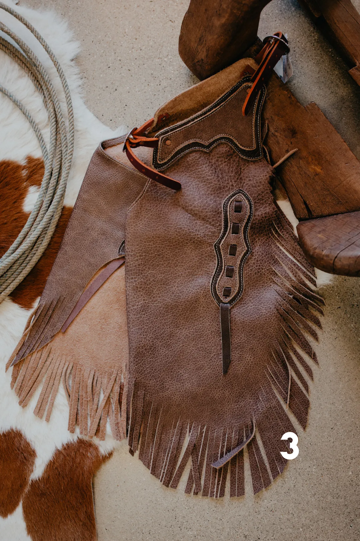 Youth Regular Leather Chaps