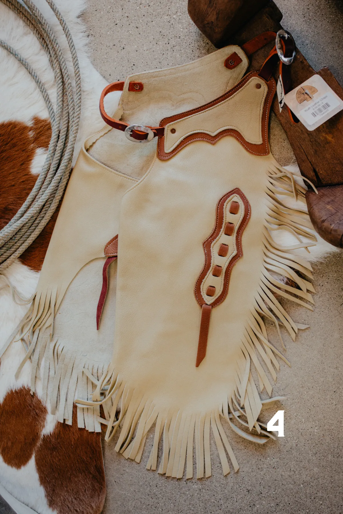 Youth Regular Leather Chaps
